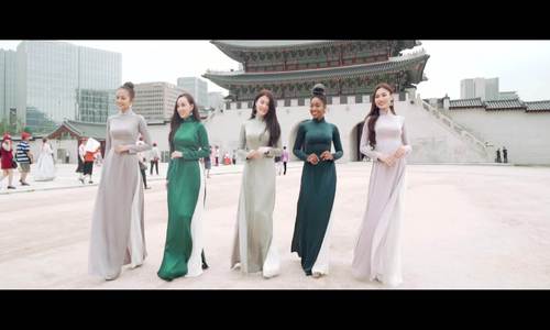 15 người đẹp mặc áo dài ở Hàn Quốc
